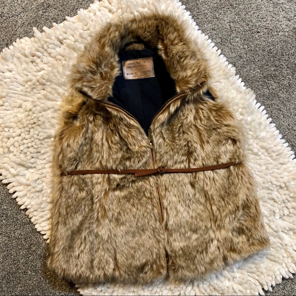 Zara Vest 4T brown